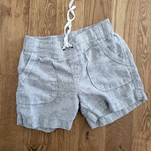 Athleta 100% linen shorts